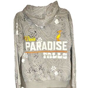 New wO Tags Disney Pixar UP Visit Paradise Falls Kevin Bird Sweatshirt Hoodie XS